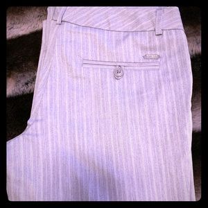 🦋GREY PIN STRIPE GUESS PANTS